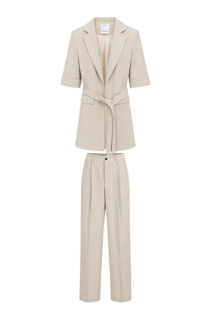 Tailleur da donna Le Sarte del Sole gessato