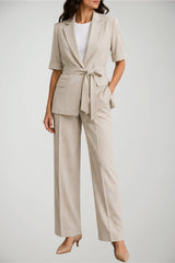 Tailleur da donna Le Sarte del Sole gessato