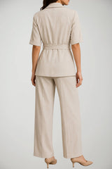 Tailleur da donna Le Sarte del Sole gessato
