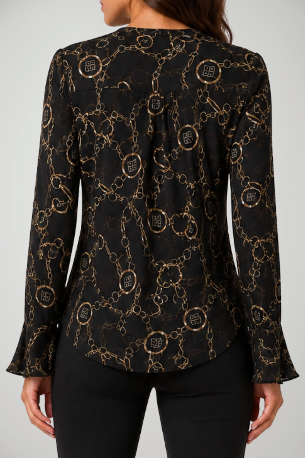 Les Bourdelles Des Garcons Blusa Donna con dettaglio Gioiello