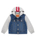 Levi’s Giubbino Bambino in Denim e felpa