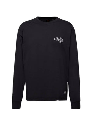 T-Shirt da uomo Levis in jersey a maniche lunghe fronte