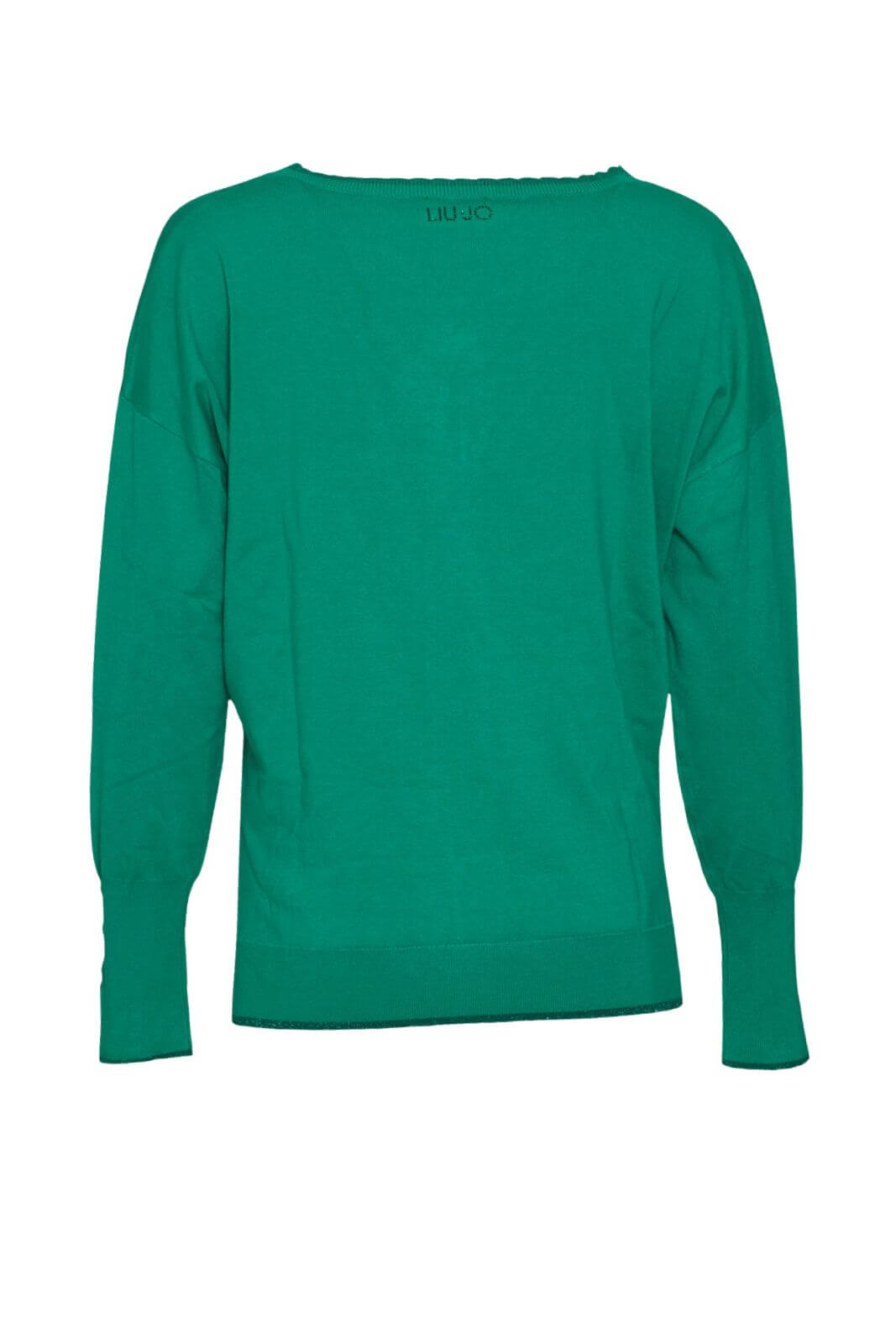 Liu Jo Maglia Donna scollo a V e dettagli in lurex