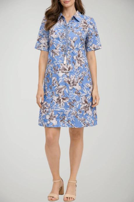 Liu Jo Abito Donna in popeline stampa floreale