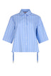 Liu Jo Camicia Donna Oversize in popeline a righe