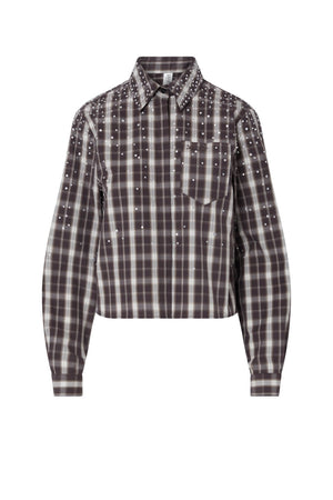 Liu Jo Camicia Donna check con strass