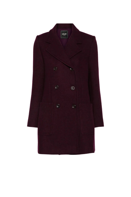 Cappotto donna Liu Jo doppiopetto fronte