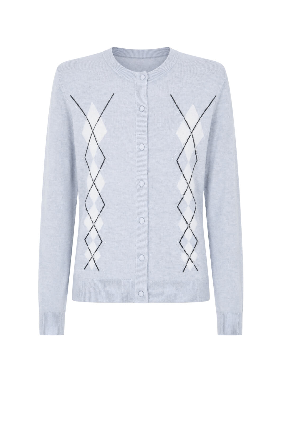 Liu Jo Cardigan Donna Argyle con strass