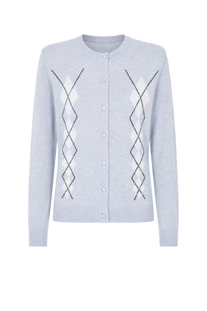 Liu Jo Cardigan Donna Argyle con strass