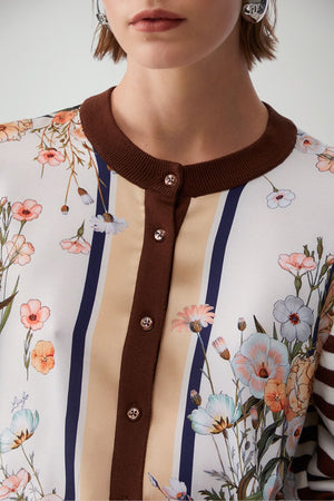 Liu Jo Cardigan Donna in twill stampato