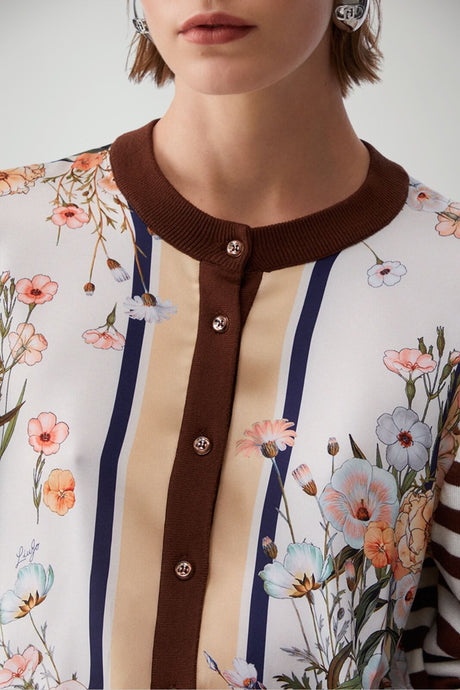 Liu Jo Cardigan Donna in twill stampato
