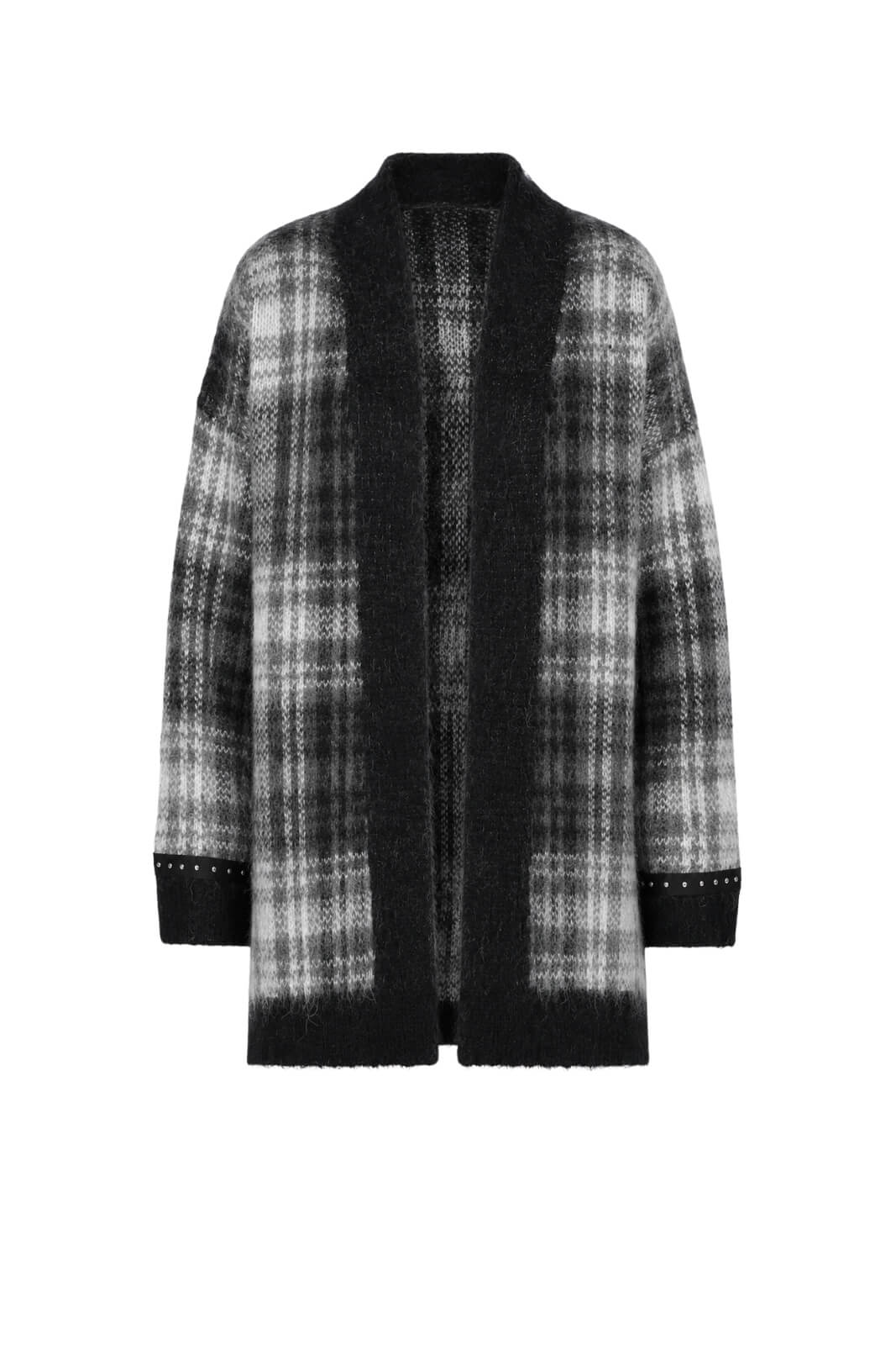 Liu Jo Cardigan Donna lungo in fantasia check