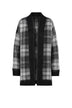 Liu Jo Cardigan Donna lungo in fantasia check