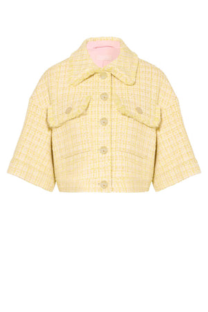 Liu Jo Giacca Donna cropped in bouclè