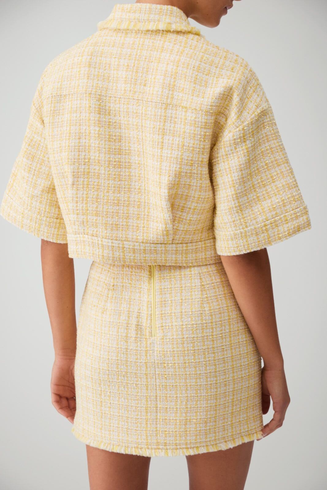 Liu Jo Giacca Donna cropped in bouclè