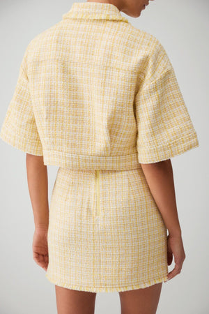 Liu Jo Giacca Donna cropped in bouclè