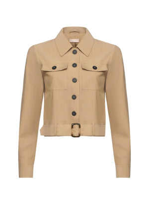 Liu Jo Giacca Donna in cotone con cintura