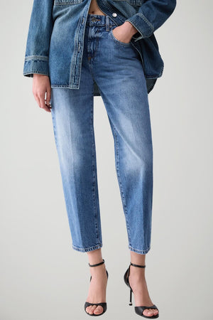 Liu Jo Jeans Donna Boyfriend con catena