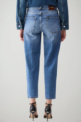Liu Jo Jeans Donna Boyfriend con catena