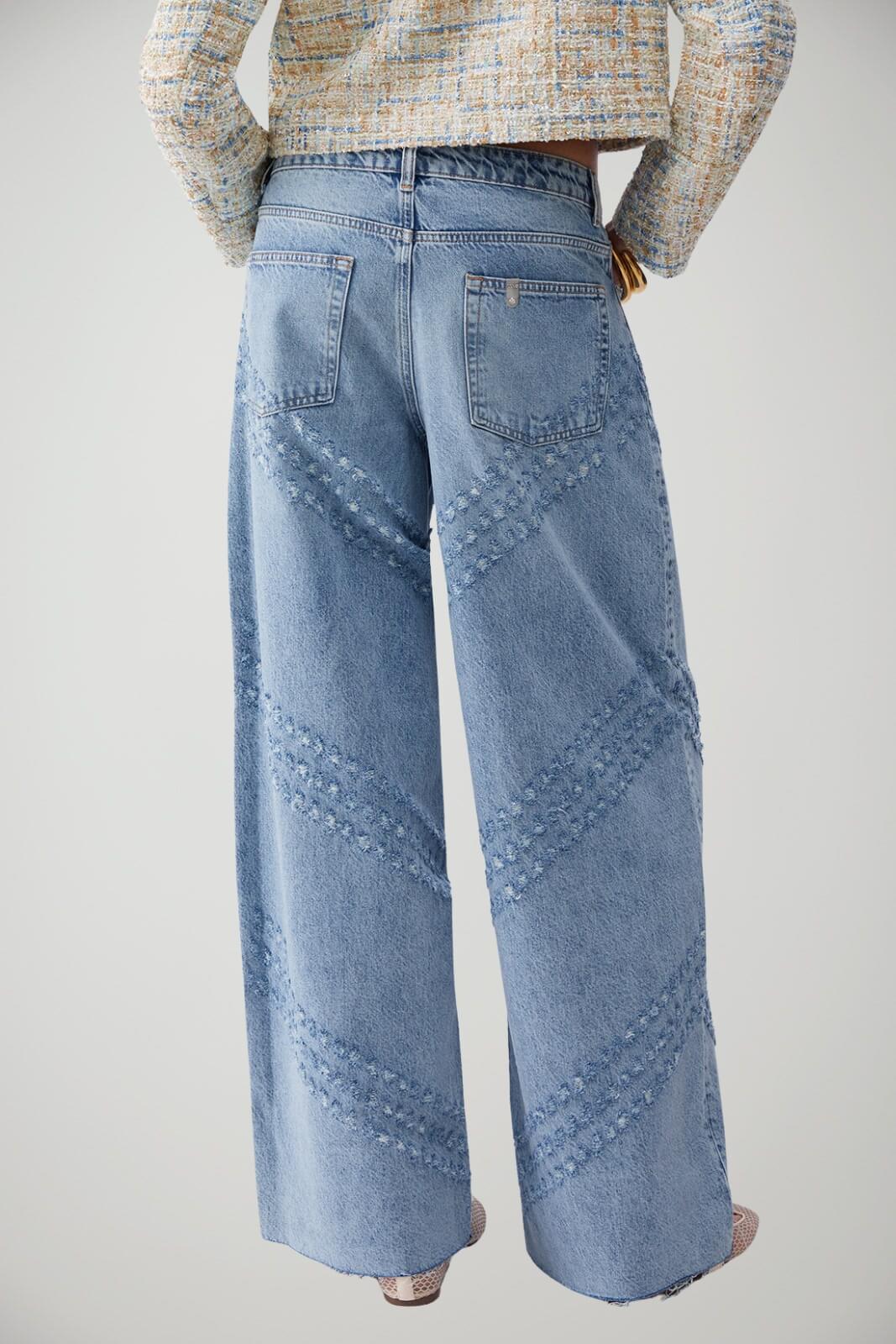 Liu Jo Jeans Donna Flare con graffi laserati