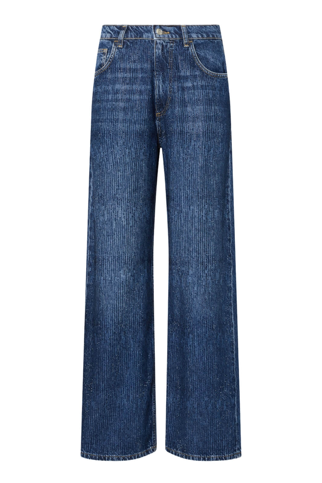 Liu Jo Jeans Donna Straight con strass