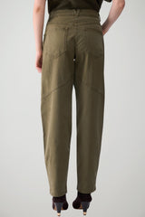 Liu Jo Pantaloni Donna Baggy in gabardina
