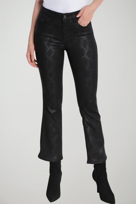 Liu Jo Pantaloni Donna Bottom Up stampa animalier