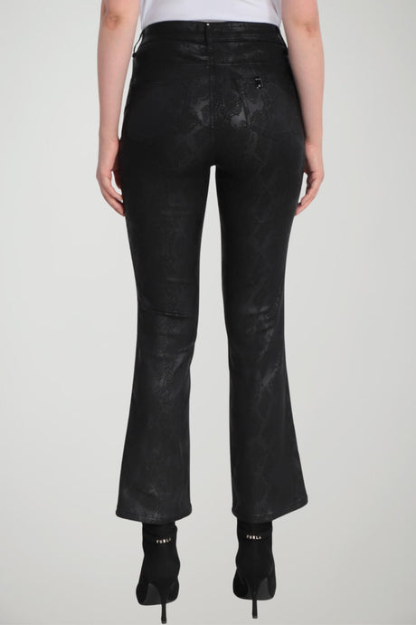 Liu Jo Pantaloni Donna Bottom Up stampa animalier