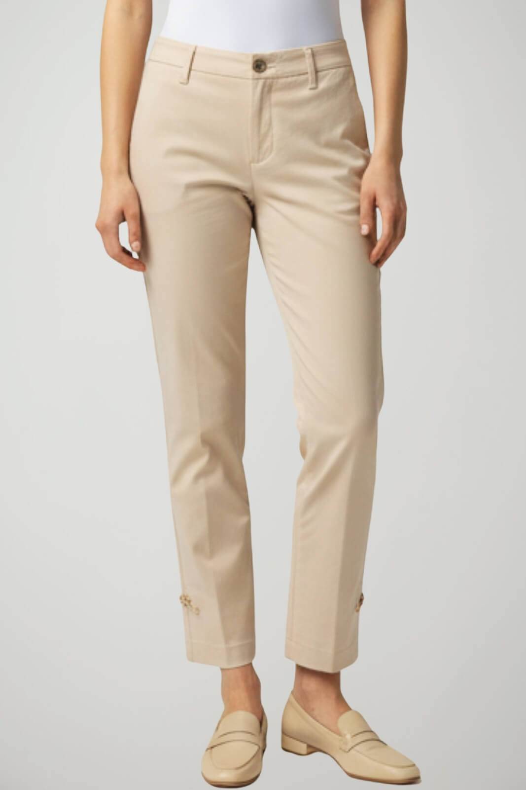 Liu Jo Pantaloni Donna chino con spilla sul fondo