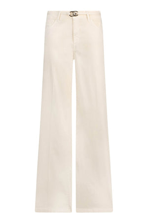 Liu Jo Pantaloni Donna flare con cintura