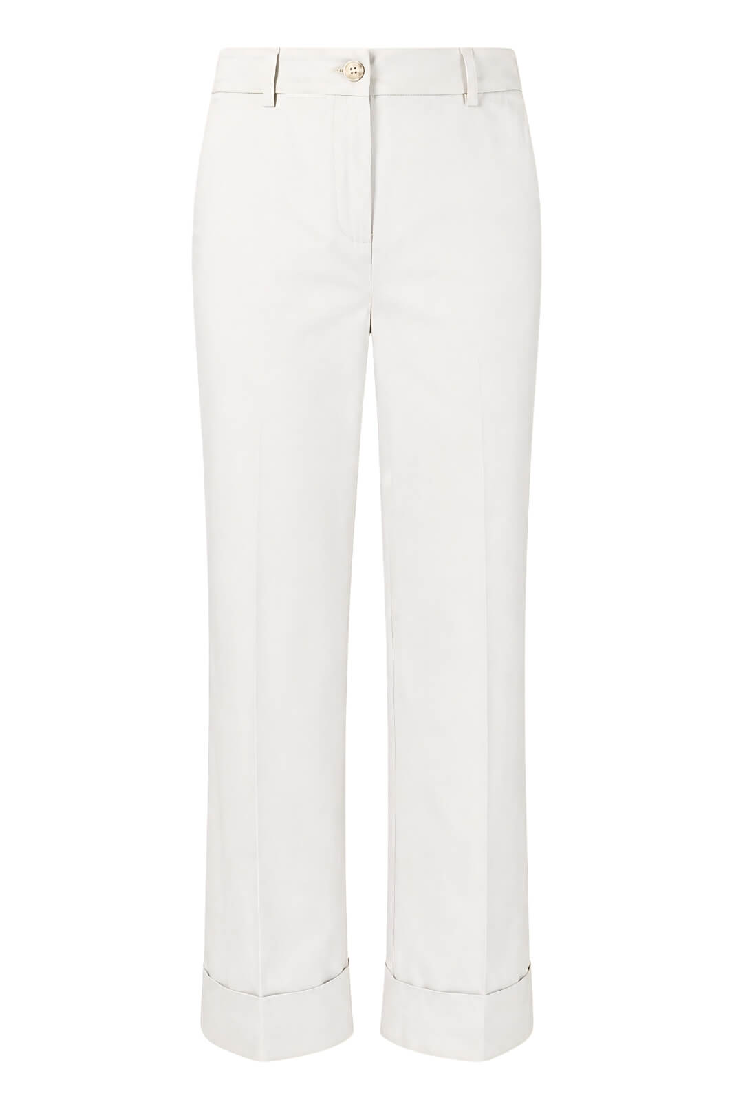 Liu Jo Pantaloni Donna in gabardina con risvolti