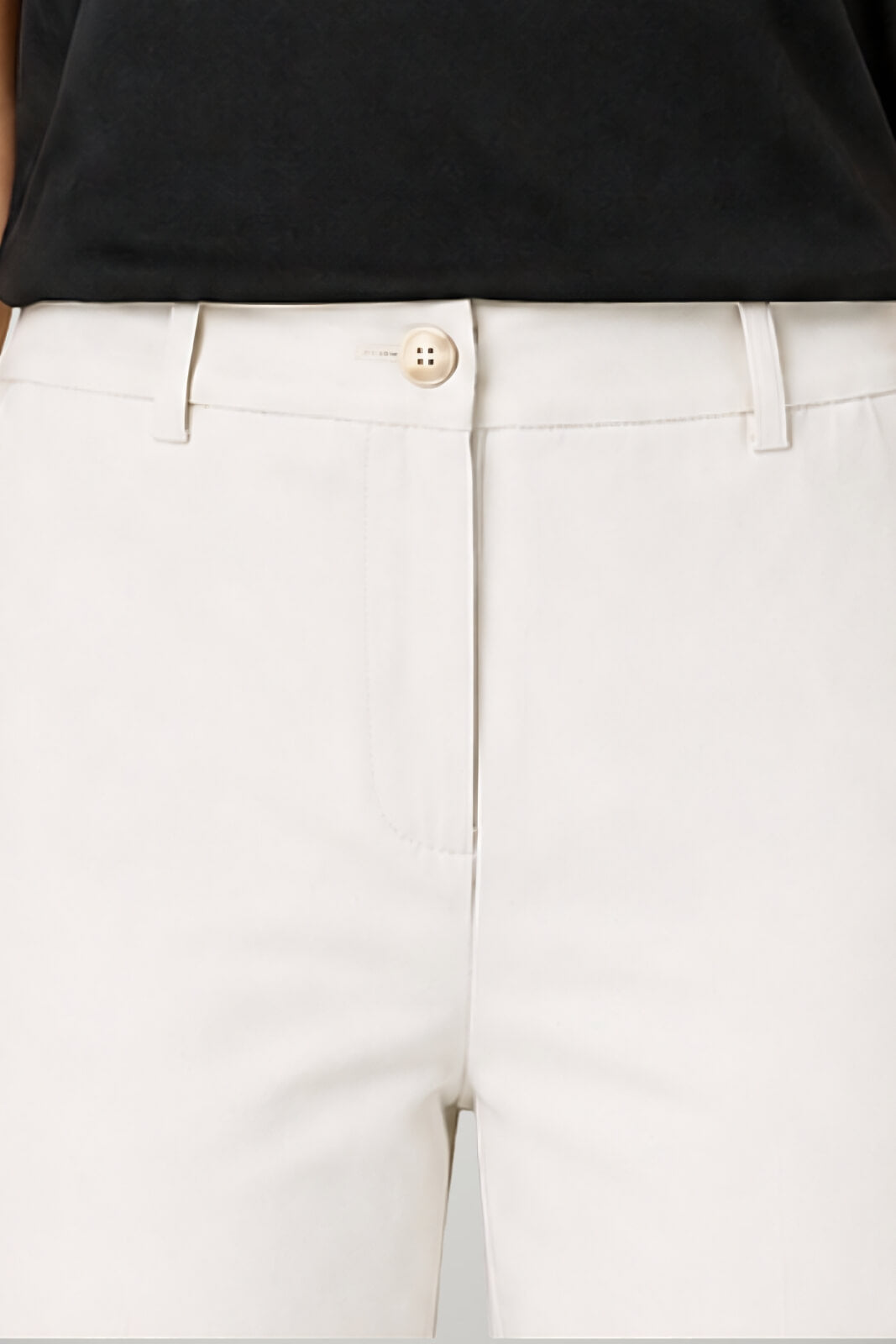 Liu Jo Pantaloni Donna in gabardina con risvolti