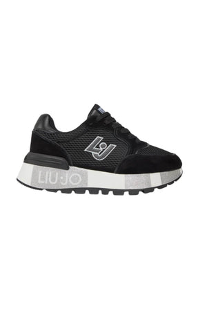 Liu Jo Sneakers Donna con platform glitterato