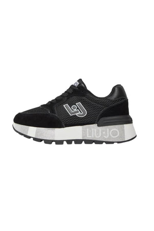 Liu Jo Sneakers Donna con platform glitterato