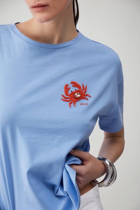 Liu Jo T-shirt Donna con patch
