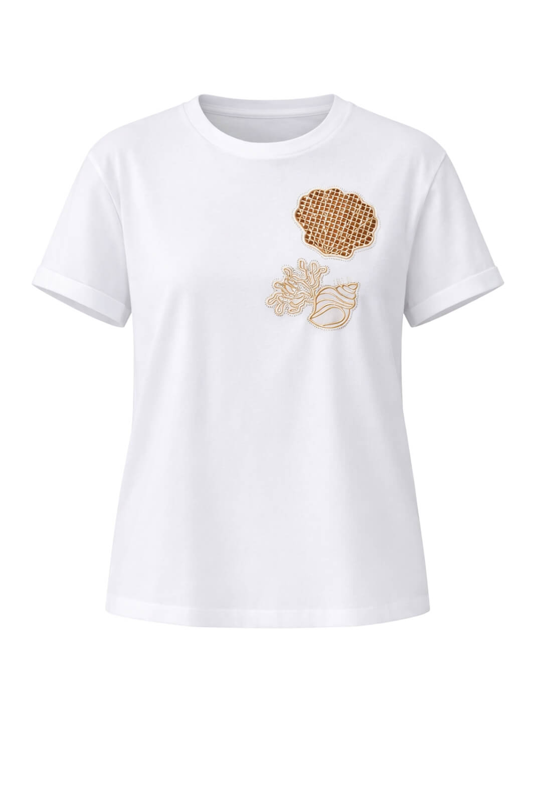 Liu Jo T-shirt Donna in jersey con ricamo