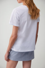 Liu Jo T-shirt Donna in jersey con ricamo