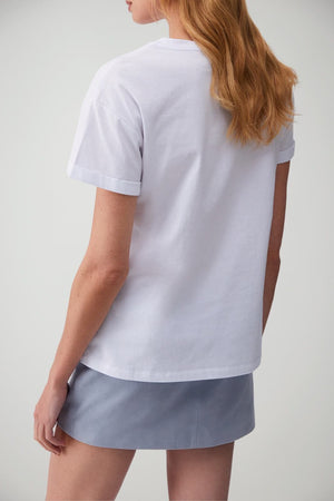 Liu Jo T-shirt Donna in jersey con ricamo