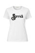Liu Jo T-shirt Donna con stampa in strass