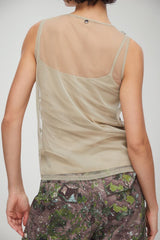 Top donna Liu Jo smanicato in poliestere con paillettes floreali