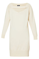 Abito da donna Liu Jo in lana con cut out e spilla