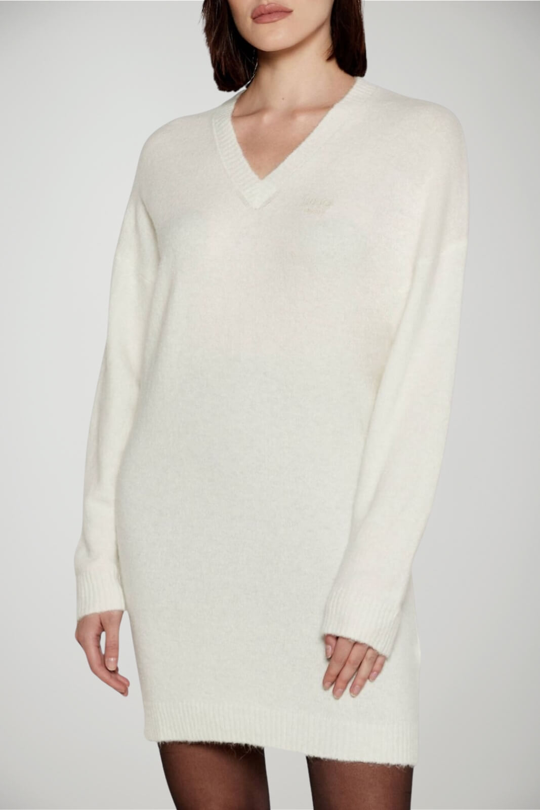 Abito Liu Jo da donna in lana con scollo a V 