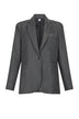 Blazer in denim  da donna Liu Jo monopetto con rever fronte
