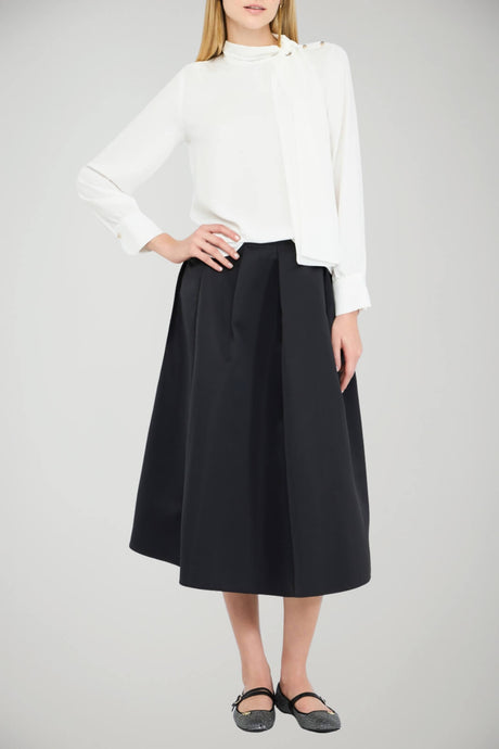 Blusa da donna Liu Jo con sciarpa e dettagli dorati outfit
