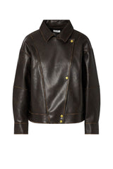 Liu Jo Bomber Donna Oversize in ecopelle