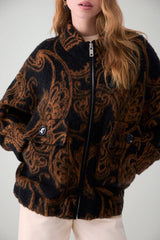 Liu Jo Bomber Donna Over Fit jacquard