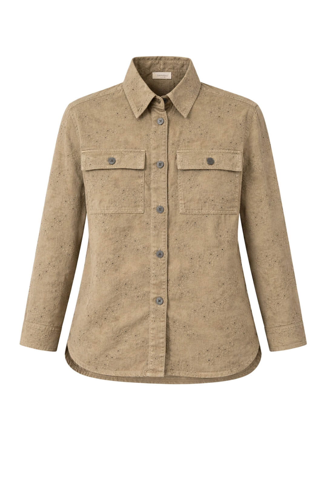 Camicia overshirt da donna Liu Jo in denim traforato