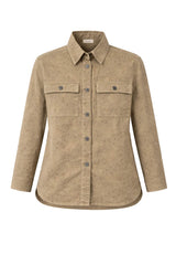 Camicia overshirt da donna Liu Jo in denim traforato