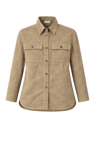 Camicia overshirt da donna Liu Jo in denim traforato