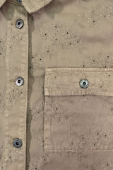 Camicia overshirt da donna Liu Jo in denim traforato